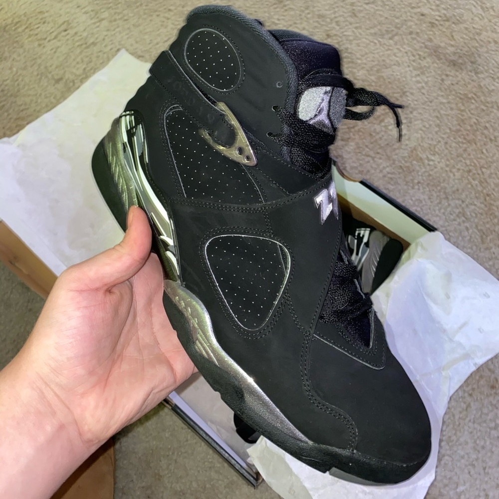 Chrome Air Jordan 8 SIZE 13